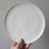 6 dessert plates Bernardaud Palm - Limoges porcelain