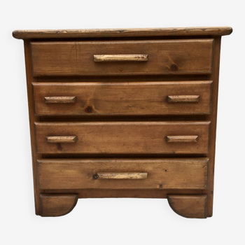 Commode en pitchpin 1930