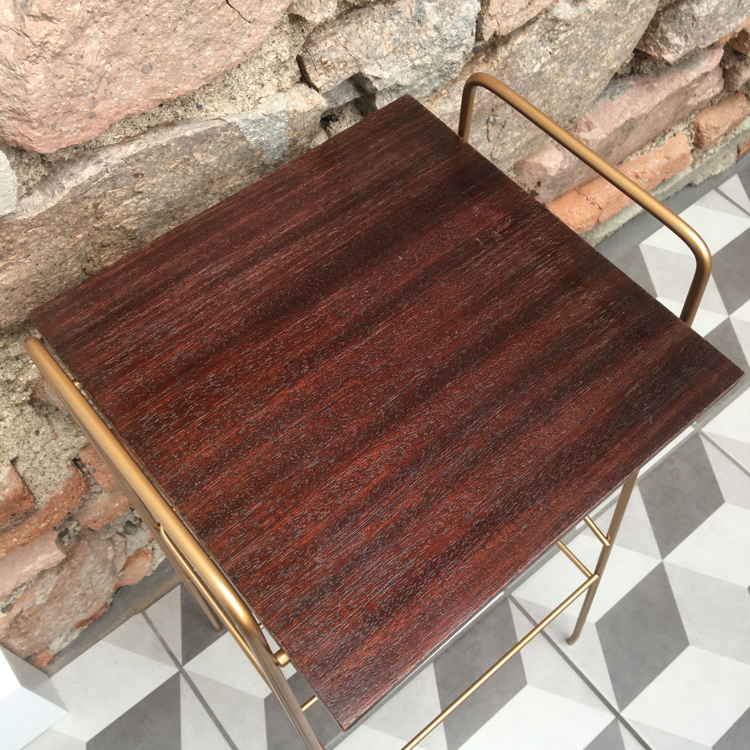 Bedside foot metal 60s