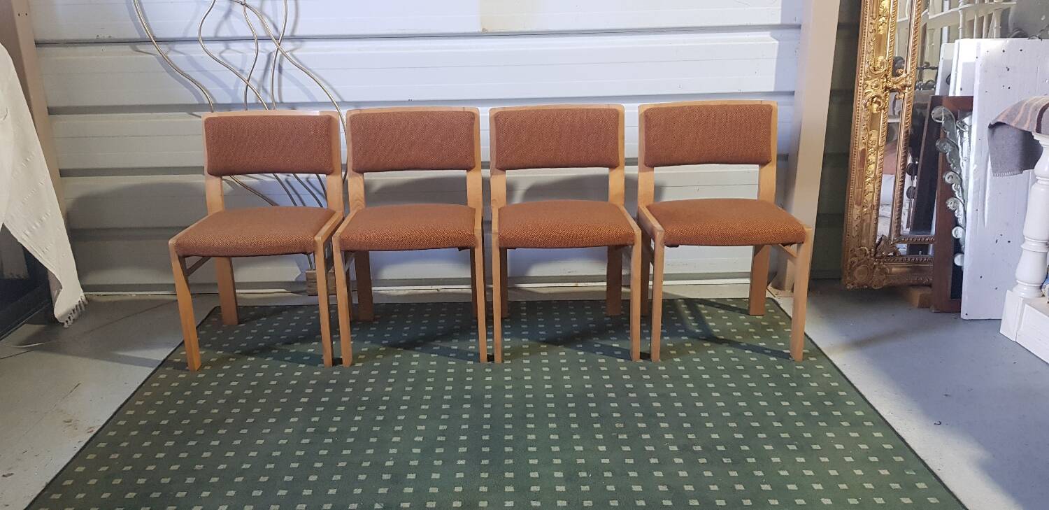 Chaises vintage Bauman