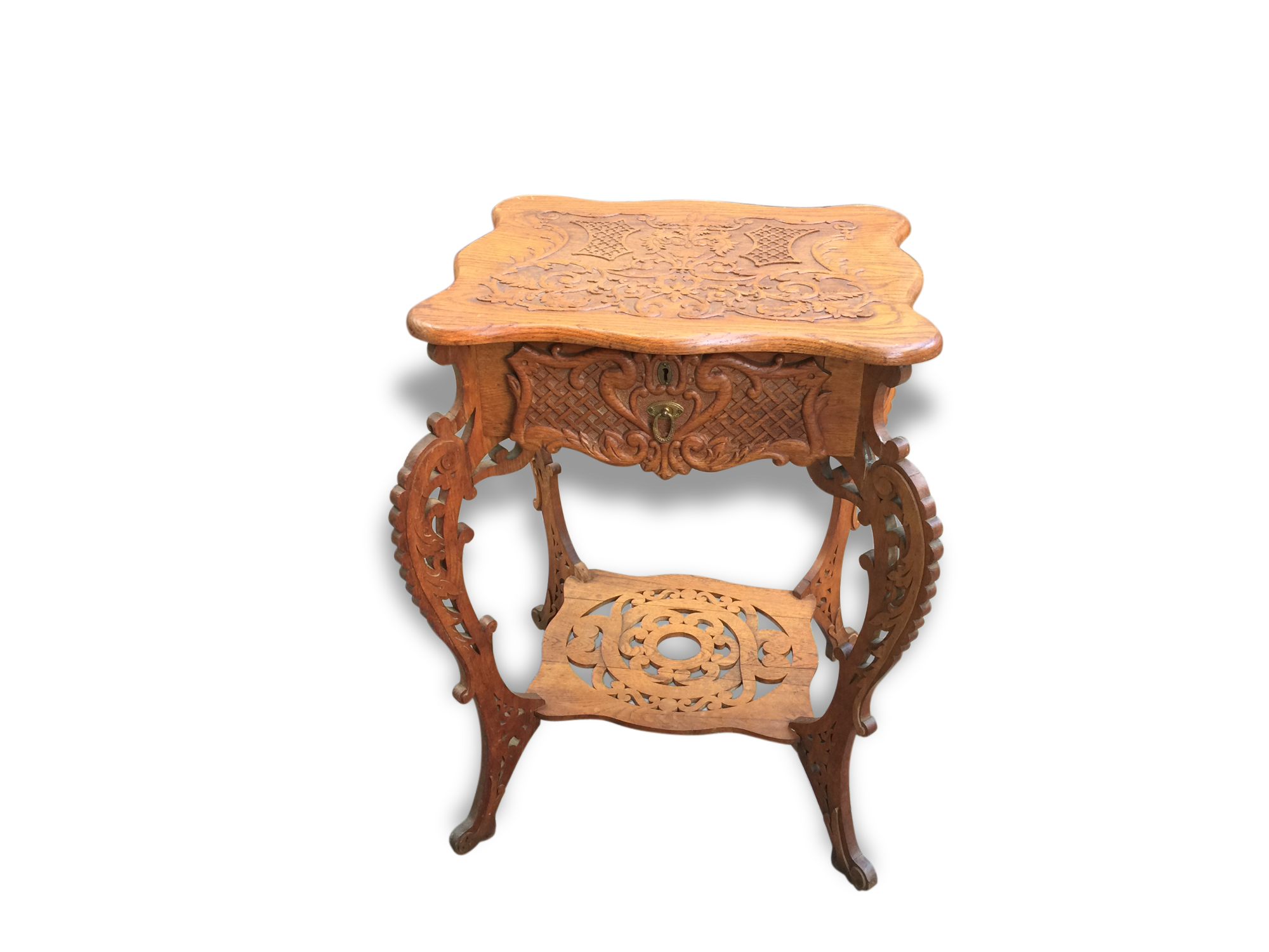 Exotic gueridon table