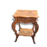 Table guéridon exotique