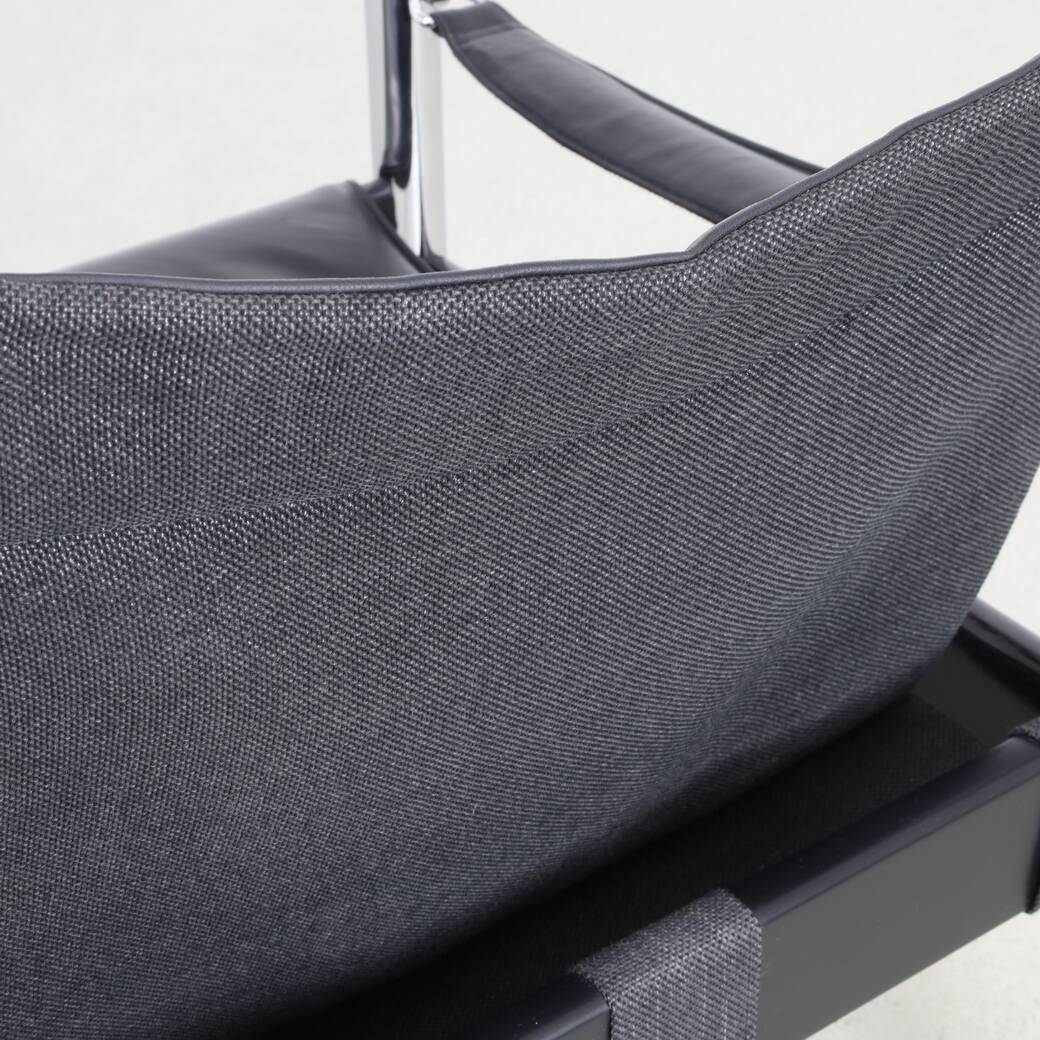 Lounge Chair in Leather and Chrome by Johanson Design Sweden, 1970s