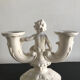 Antique porcelain candlestick