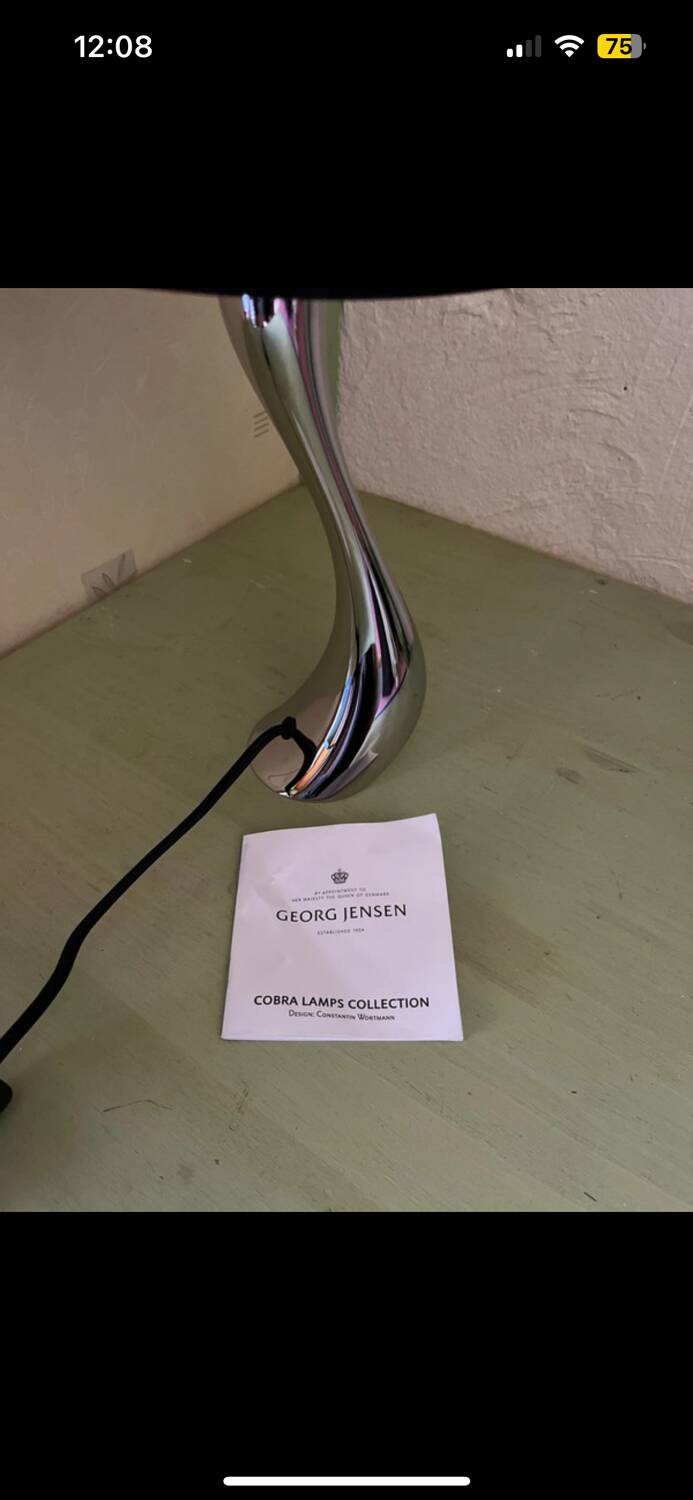 Cobra table lamp Georg Jensen