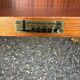 Scandinavian rolling side table LACOUR Paris Hi-Fi / Vinyls 1960