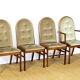 4 vintage chairs from the 1960s