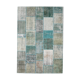7x10 oversize teal green vintage rug 300x207cm