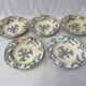 5 hollow plates Minton Montrose 19th