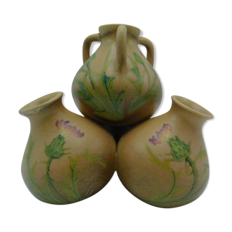 Thistle Vase - Massier - Vallauris