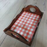 Old wooden tray