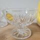 Lot de 3 coupes à glace Longchamp de Cristal d'Arques