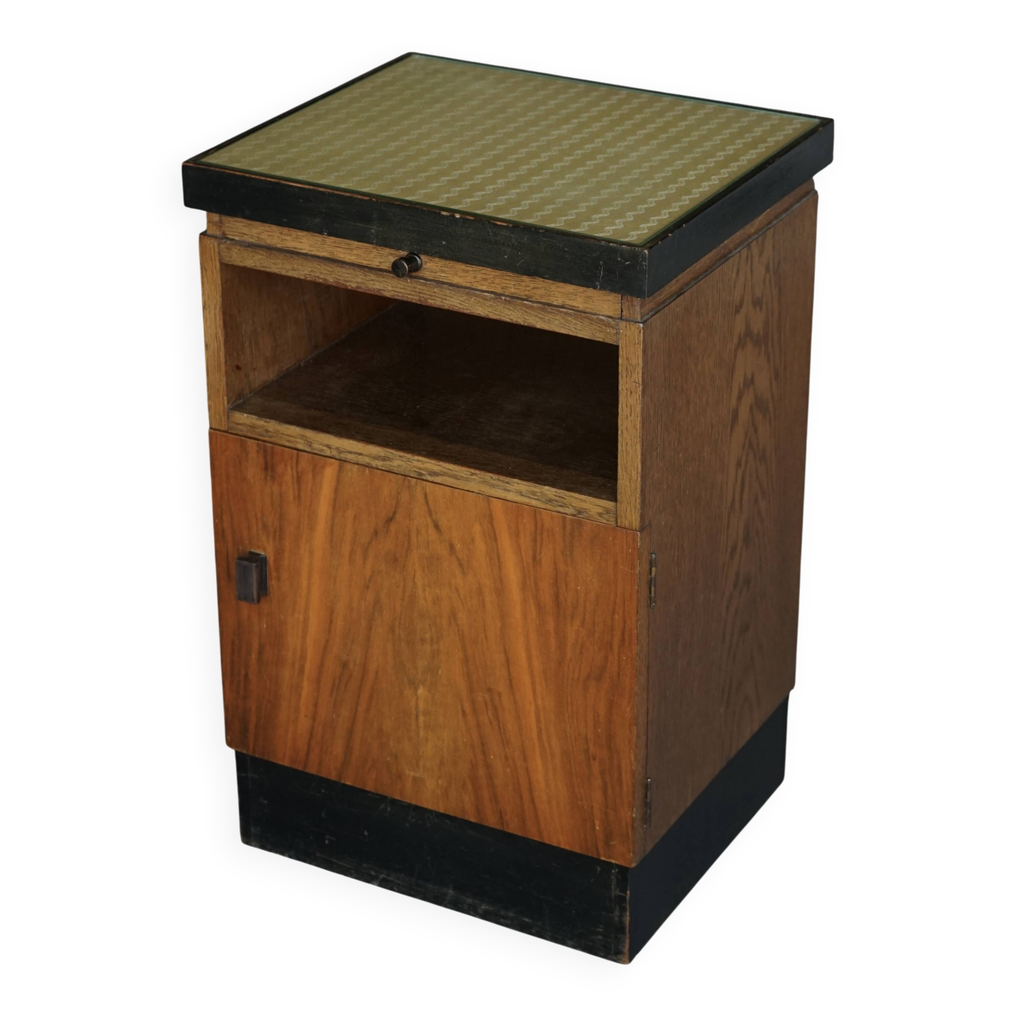 Art Deco or Haagse School Nightstand by H. Pander & zn., 1930s