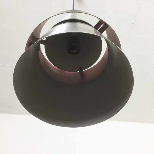 Danish Corona Hanging Light by Jo Hammerborg for Fog & Morup, 1960s    made in denmark   lampe suspension