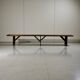 XL vintage solid wood bench / bench