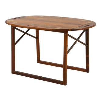 Rosewood Butler's Tray table by Svend  Langkilde, Denmark, 1960s