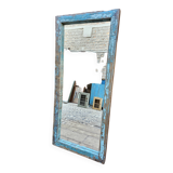 Burmese teak mirror