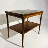 Vintage double folding side table top