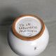 Former Moustiers white painted ceramic vase