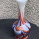 Opaline vase, stamped bb, Florence made in Italy, vintage