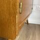 Vintage Scandinavian Secretary Desk 1960s - Oak Colour