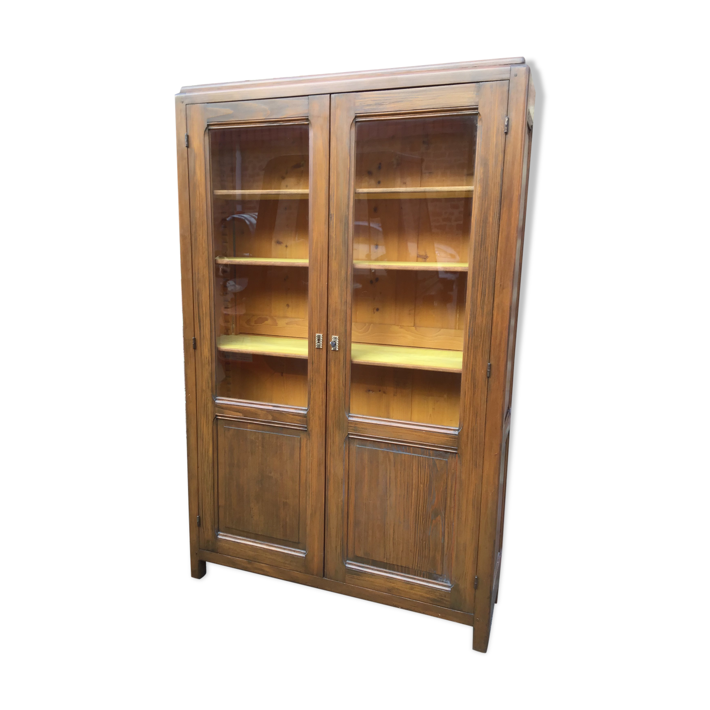 Showcase / library spirit Parisian cabinet vintage 1950