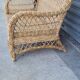 Rattan and wicker sofa 1960