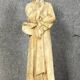 Adolpho Cipriani: Dante Alighieri Known as “Dante”: Alabaster Sculpture from the Late 19th Century