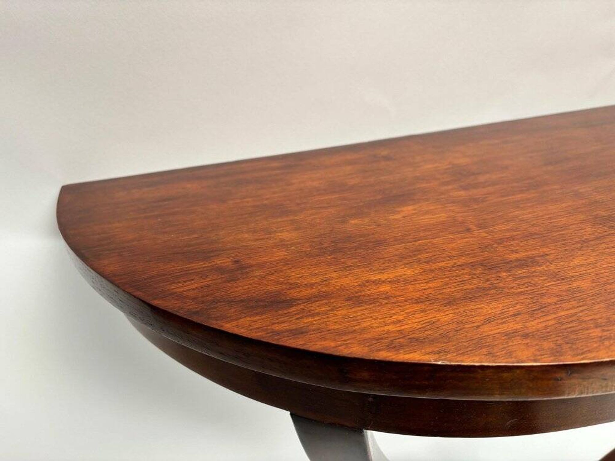 Mid-Century Wooden Hanging Console attributed to Carlo Enrico Rava, Italy, 1940s