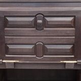 Guillerme and Chambron glass cabinet