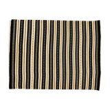 Minimalist flat weave (kilim) by Axeco Svenska AB. 261 (266 incl. the fringes) x 199 cm