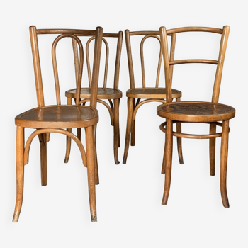 Vintage bentwood bistro chairs