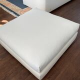 Large square Italian design pouf