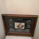 Frame marine knots in wood and brass