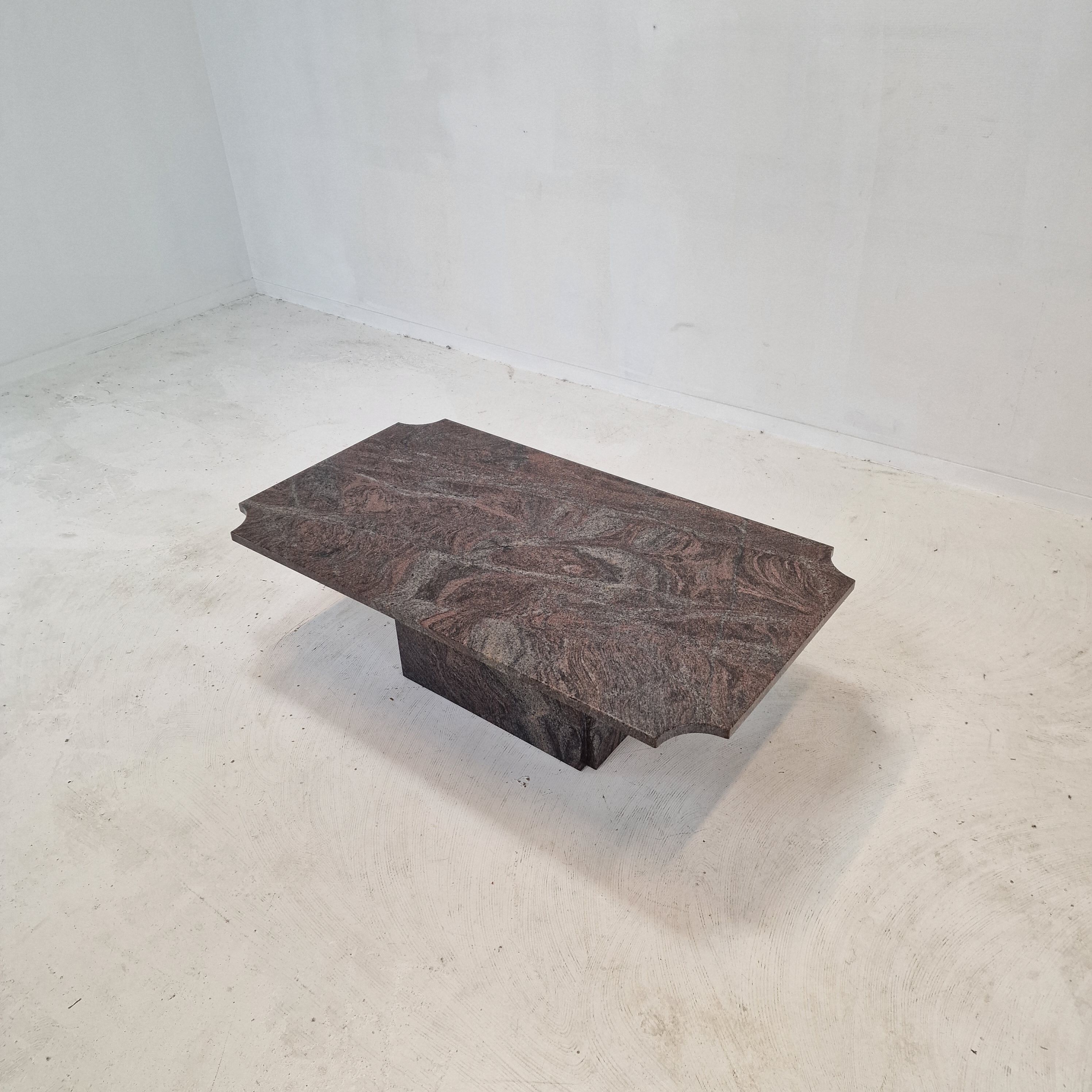 Granite coffee table, 1980s