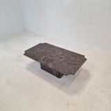 Granite coffee table, 1980s