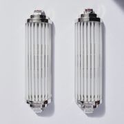 Paire d'appliques art-déco modernistes