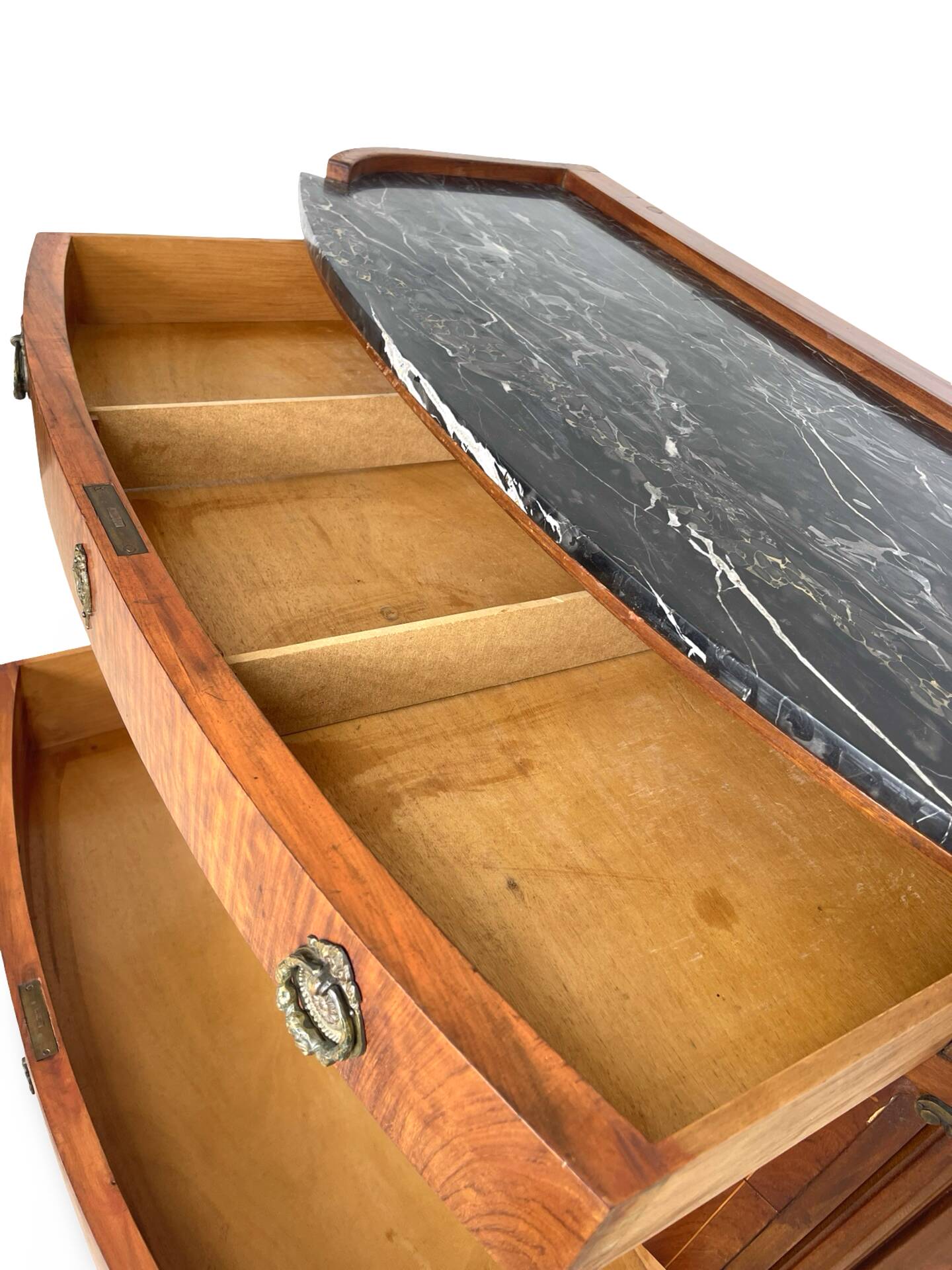 The demi-lune commode/ chest of drawers