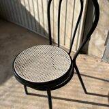 Chaise bistrot noire