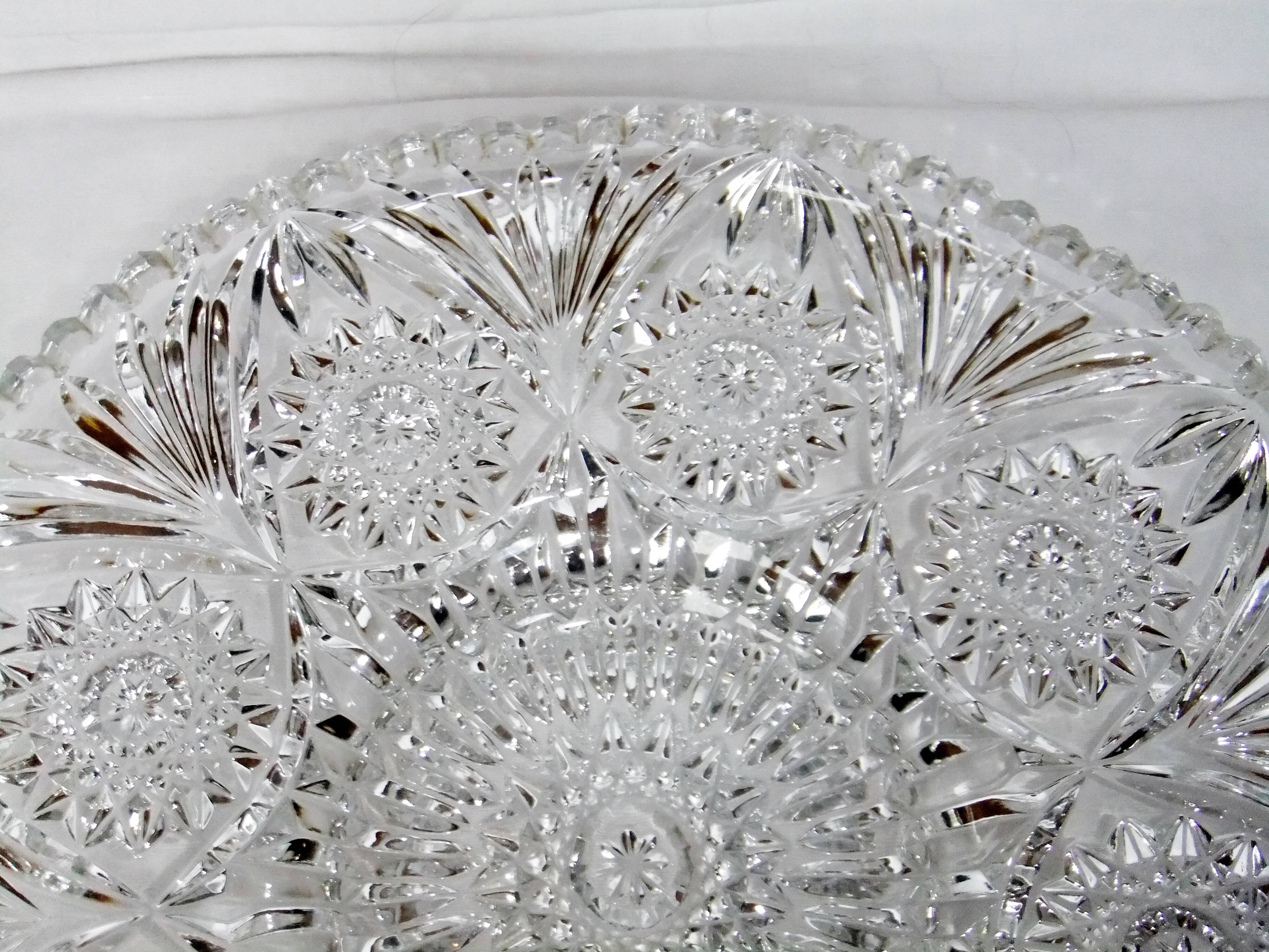 Fruit cup in bohemian Baccarat glass