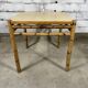 Pair of bamboo dining table with formica top