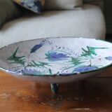 Tripod ceramic plate the Brescon