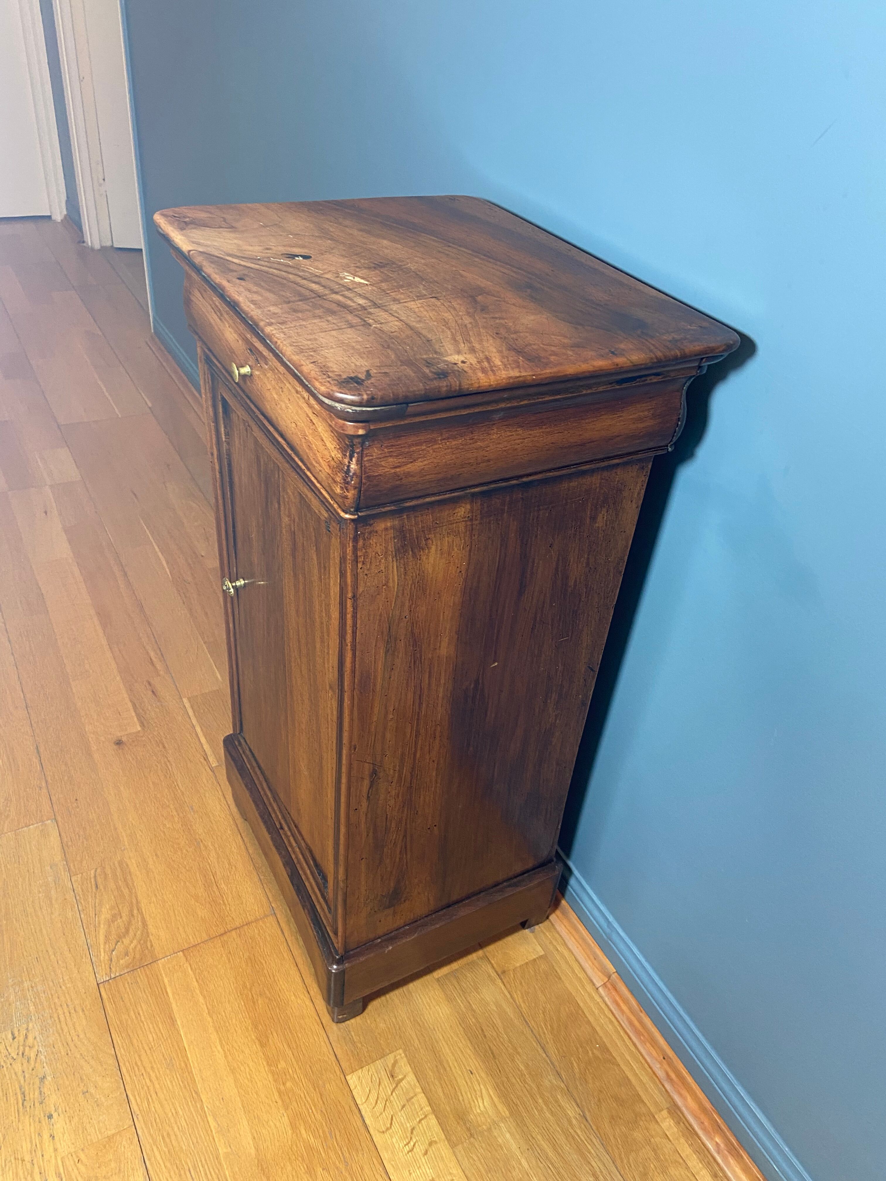 Bedside night table Louis Philippe XIXth