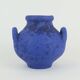Mid century vase hartwig heyne hoy fat lava intense blue