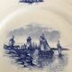 Série de 11 assiettes plates, faïence hollandaise, début XX