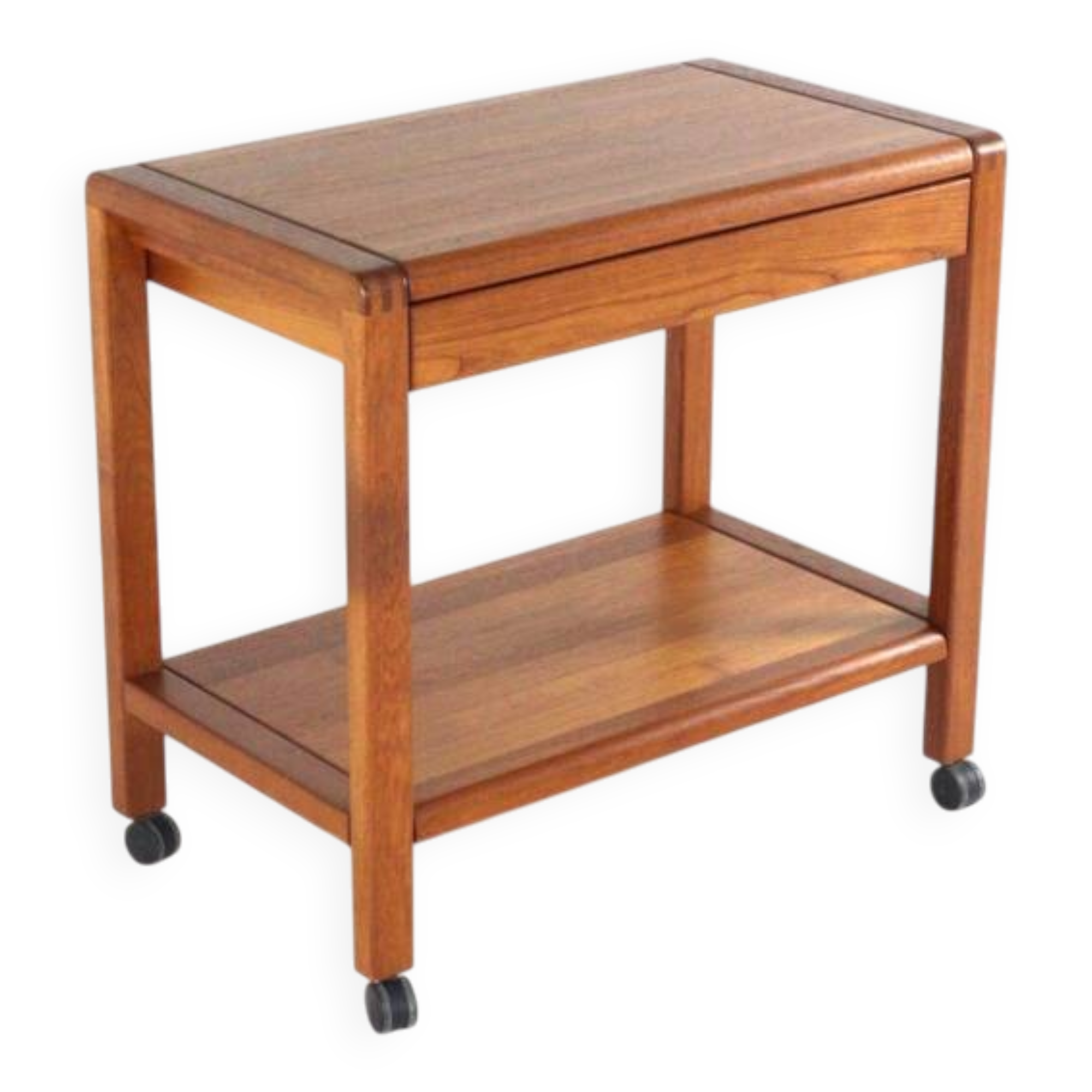 Teak trolley with drawer 'Grove' - danish design in teak