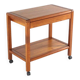 Teak trolley with drawer 'Grove' - danish design in teak