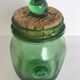 Bocal Biot en verre soufflé vert