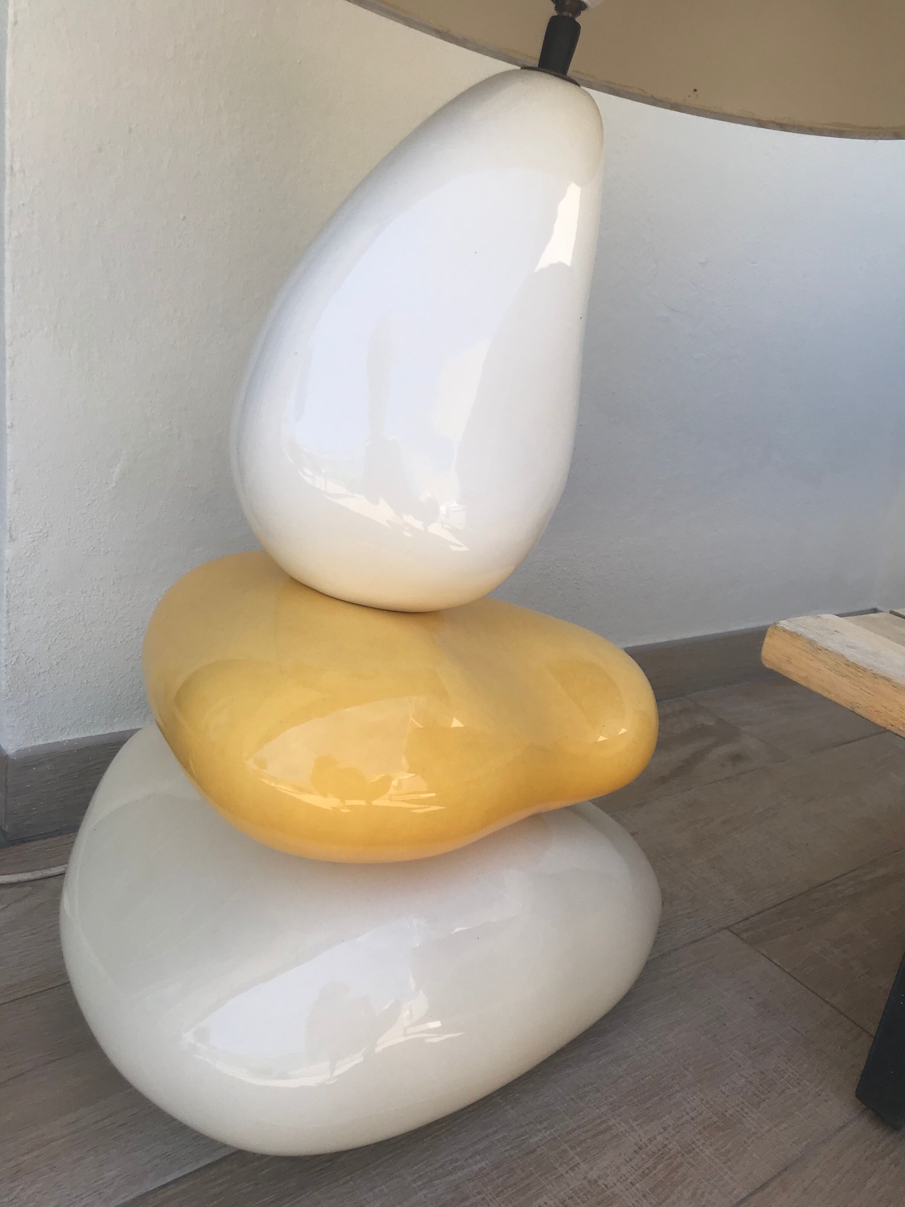 vintage lamp by designer francois chatain 1970s selency