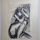 Nude study signed by Maurice de Bus, 1959, 50 x 59 cm
